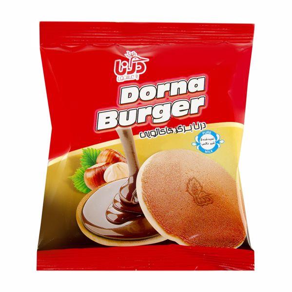 کیک برگر کاکائویی درنا 40 گرمی